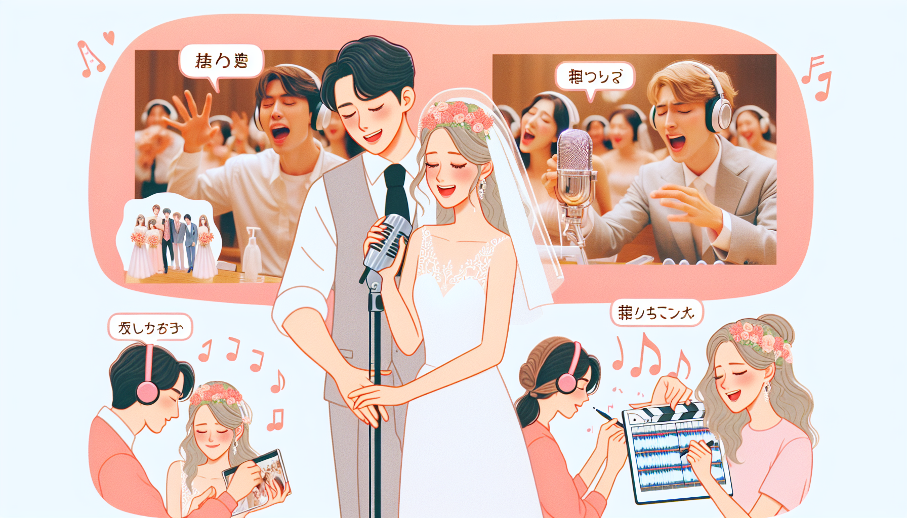 【結婚式で大盛り上がり！】思い出の曲で作る♪リップシンクムービーの撮影・編集テクニック